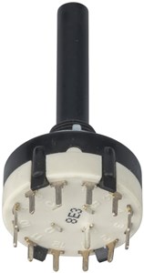 UNSPECIFIED MANUFACTURER SEALED PCB ROTARY SWITCH - 1 POLE RELIABLE COMPONENT