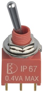 UNSPECIFIED MANUFACTURER SEALED MINI TOGGLE SWITCH 2A 250VAC FOR RELIABLE CONTROL