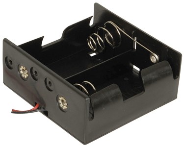 GENERIC COMPONENT D CELL BATTERY HOLDER WITH LEADS - HIGH GRADE PLASTIC