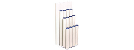 GENERIC/UNSPECIFIED MANUFACTURER CORRUGATED DOCUMENT TUBES WITH LIDS FOR SAFE TRANSPORT
