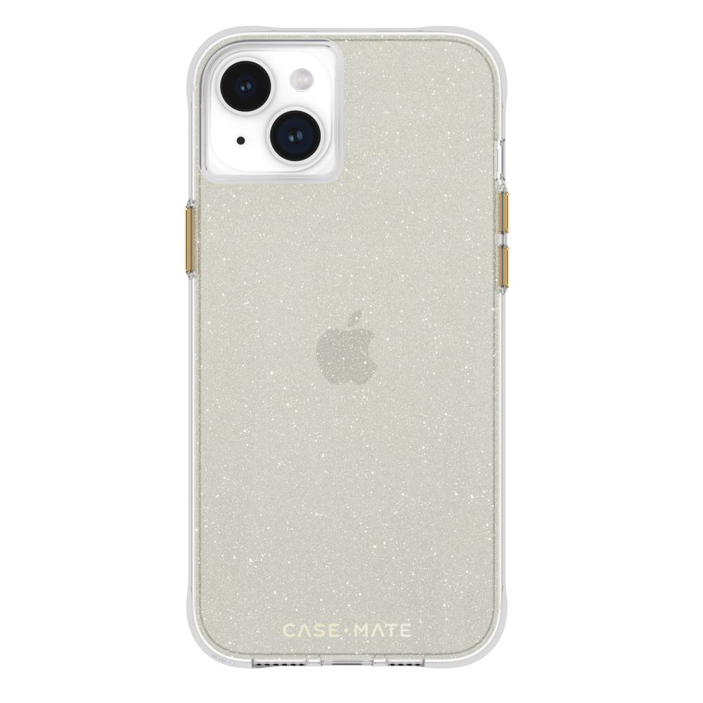 CASE-MATE SHEER CRYSTAL GOLD CASE FOR IPHONE 15 PLUS
