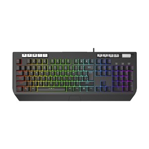 GENERIC GAMING GEAR RGB BACKLIT GAMING KEYBOARD WITH ERGONOMIC COMFORT