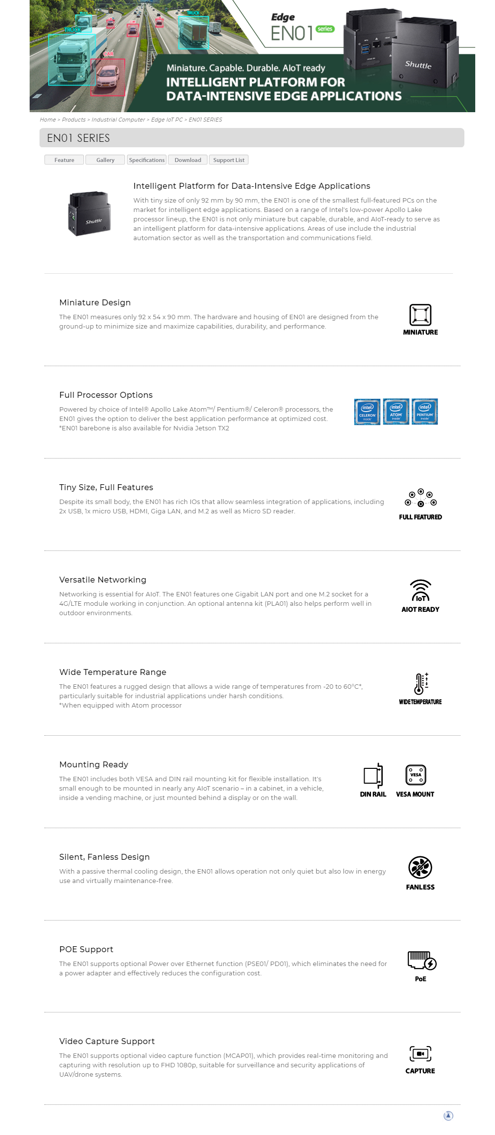 SHUTTLE J3 3-OUTLET POWER STRIP WITH SURGE PROTECTION