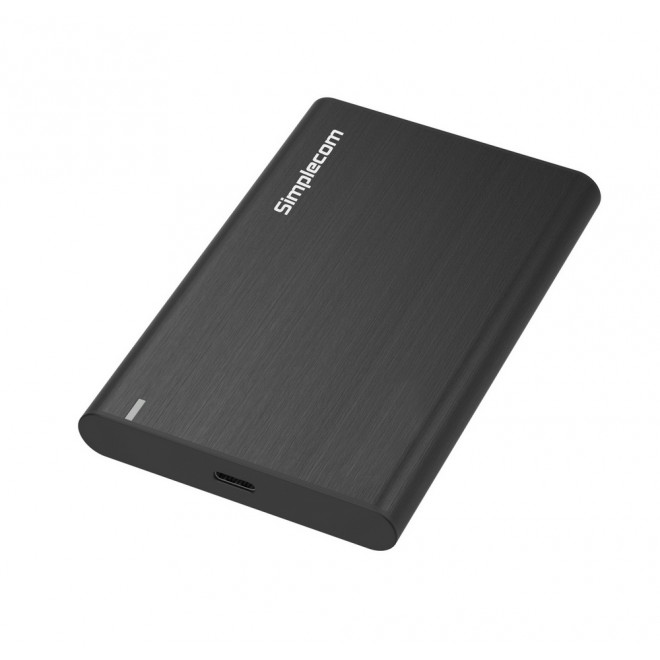SIMPLECOM SE221 BLACK PORTABLE USB-C NVME SSD ENCLOSURE
