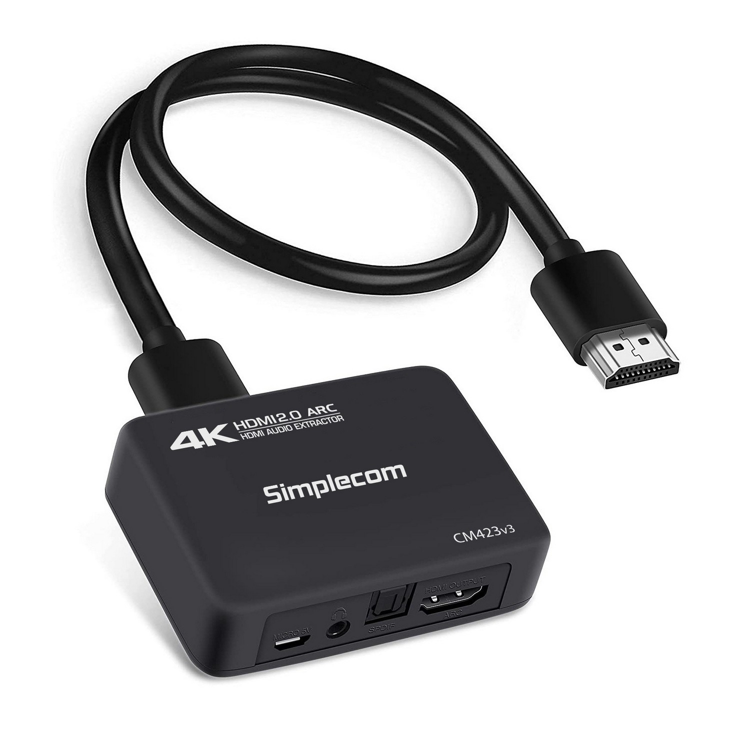 SIMPLECOM CM423V3 4-PORT HDMI SWITCH WITH REMOTE - GERALDTON LOCAL