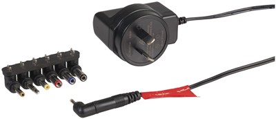 GENERIC/OEM (ULTRA-SLIM ADAPTOR RANGE) ULTRA-SLIM 5V DC 1A POWER SUPPLY WITH 7 INTERCHANGEABLE PLUGS