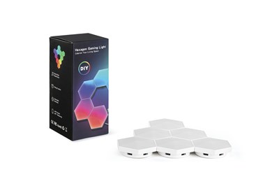 UNSPECIFIED MANUFACTURER SMART LED HEX PANEL LIGHTS - TUYA APP CONTROL & MUSIC SYNC