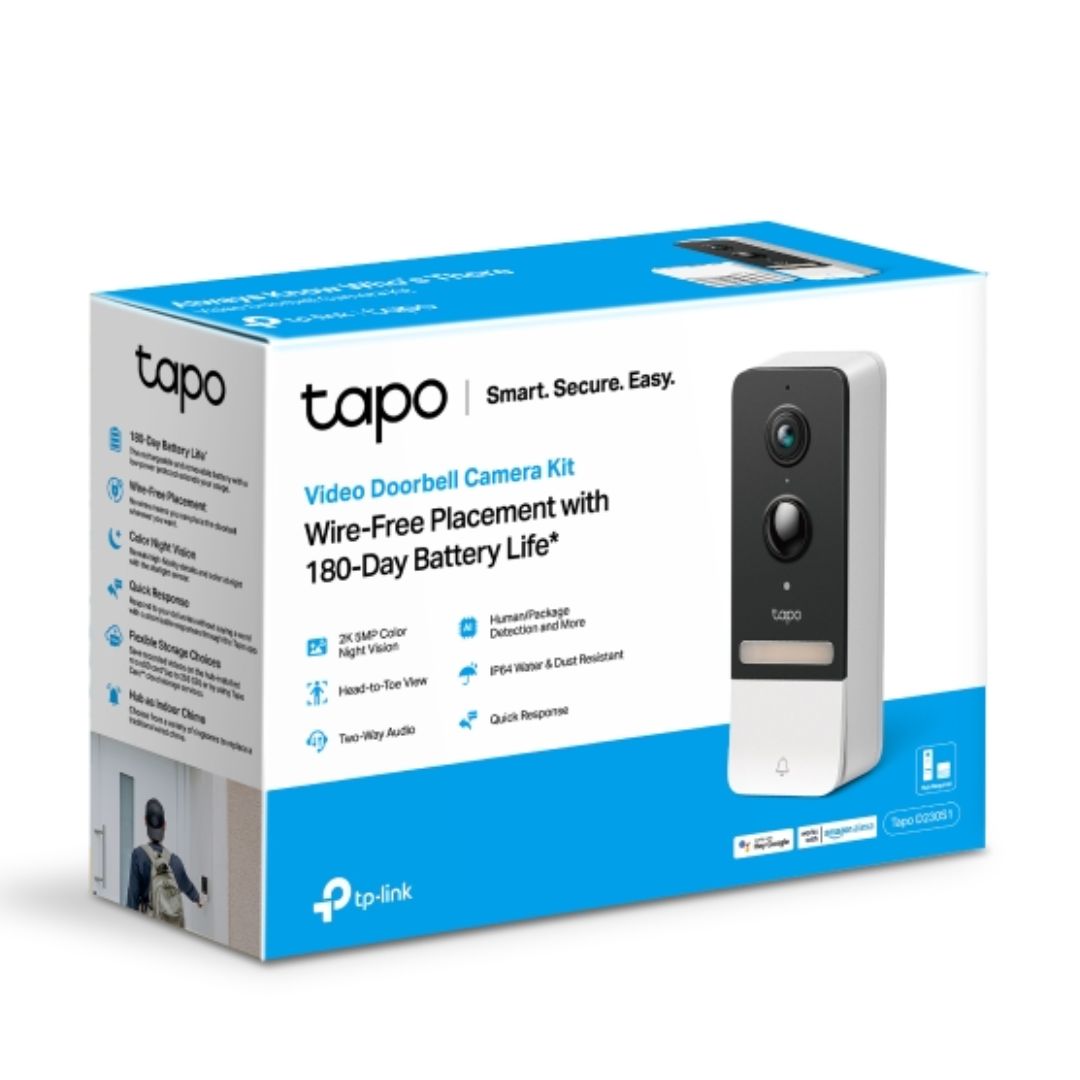 TP-LINK TAPO D230S1 OUTDOOR SECURITY CAMERA WITH SOLAR PANEL