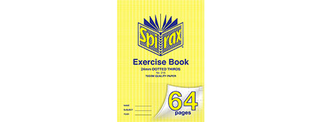 SPIRAX A4 64 PAGE EXERCISE BOOK - RELIABLE SCHOOL SUPPLIES