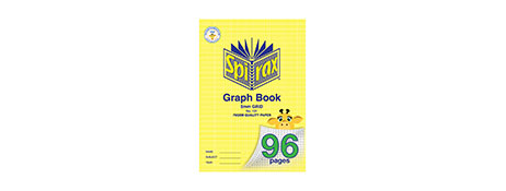 SPIRAX 96 PAGE A4 GRID EXERCISE BOOK - QUALITY SCHOOL SUPPLIES