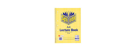 SPIRAX 906 A4 LECTURE BOOK WITH STUDY APP COMPATIBILITY