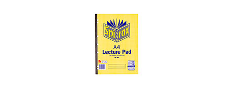 SPIRAX 907 A4 LECTURE PAD WITH STUDY APP COMPATIBILITY
