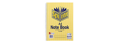 SPIRAX 595A A4 NOTEBOOK: STUDY APP COMPATIBLE NOTE TAKING