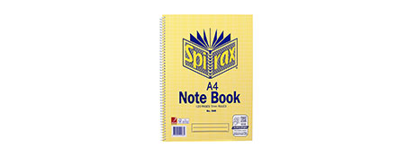 SPIRAX 595 A4 NOTEBOOK WITH STUDY APP COMPATIBILITY