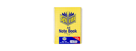 SPIRAX 595 A4 YELLOW NOTEBOOKS WITH STUDY APP COMPATIBILITY