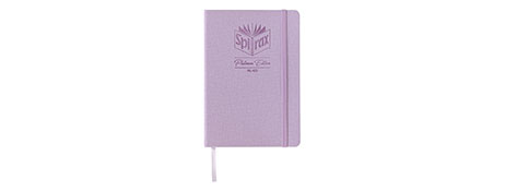SPIRAX PLATINUM A5 IRIS JOURNAL - SMOOTH LINED PAGES