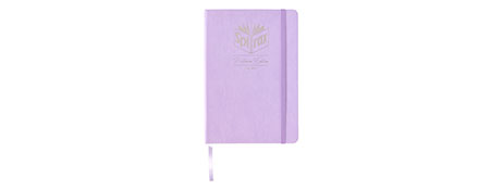 SPIRAX PLATINUM PREMIUM A5 LILAC JOURNAL - 160 LINED PAGES