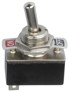 UNSPECIFIED MANUFACTURER SPST STANDARD TOGGLE SWITCH FOR RELIABLE ELECTRICAL CONTROL