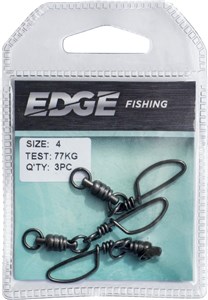 UNSPECIFIED MANUFACTURER STAINLESS STEEL ROLLING SWIVEL WITH SNAP FOR GAME FISHING