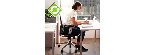 UNSPECIFIED MANUFACTURER ECO-FRIENDLY CHAIR MAT FOR LOW PILE CARPET 120X150CM