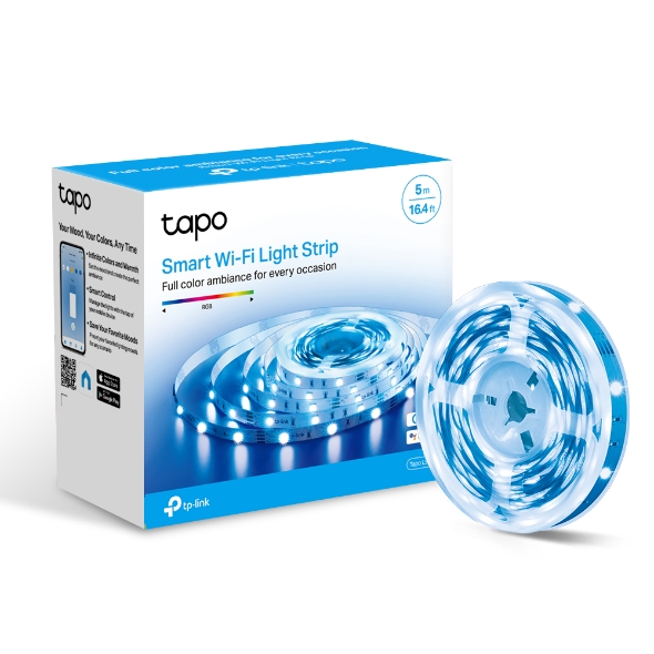 TP-LINK TAPO L900-5 SMART WI-FI LIGHT STRIP - COLOURFUL AMBIANCE