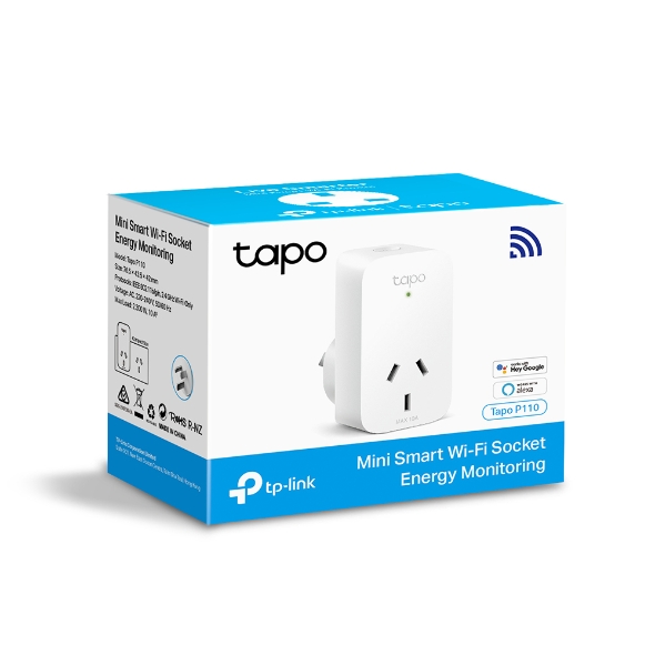 TP-LINK TAPO P110 SMART WI-FI ENERGY MONITORING PLUG