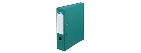 COLOURHIDE TEAL GREEN LEVER ARCH FILE - DURABLE A4 FILING