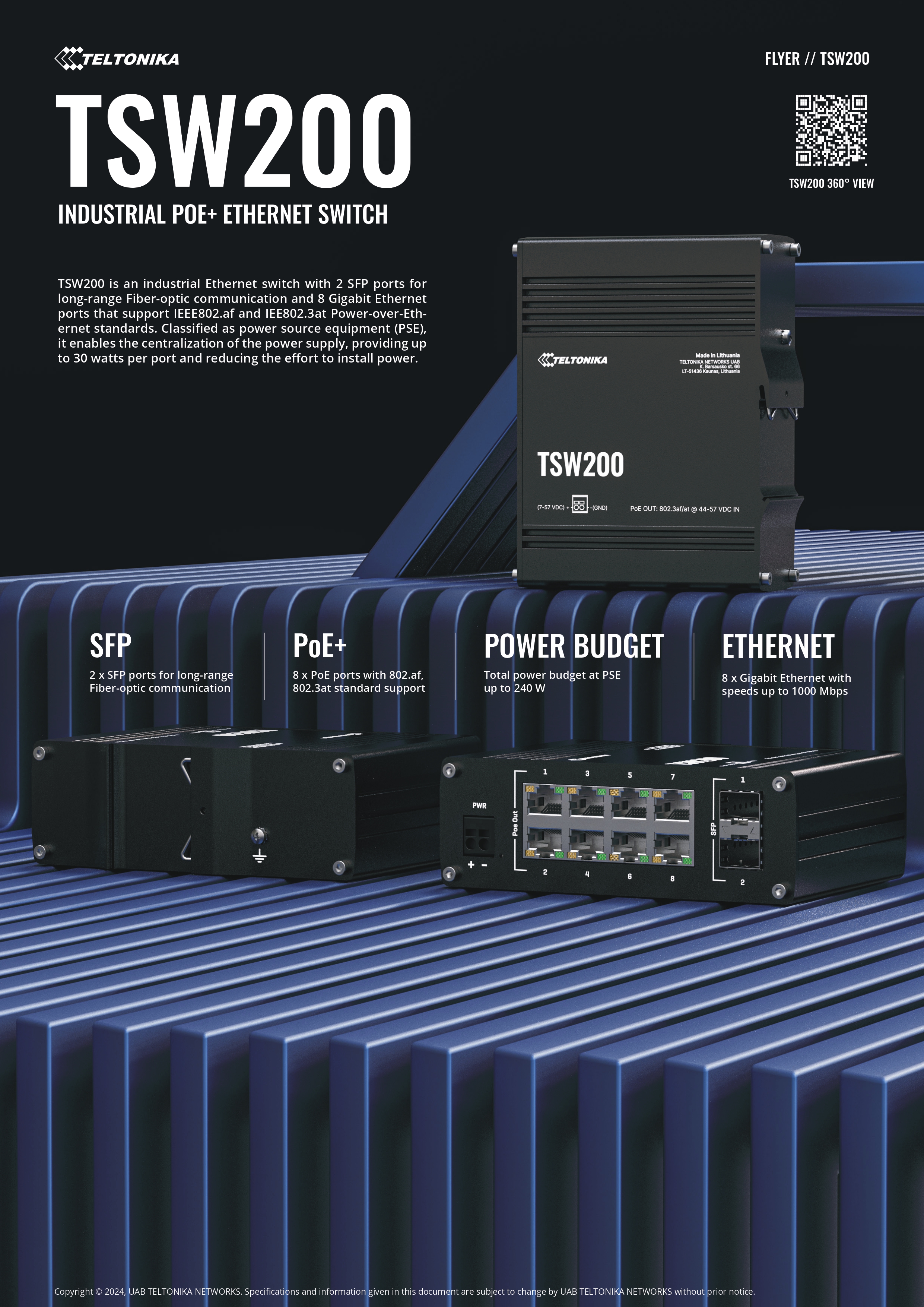 TELTONIKA 4G LTE CAT 1 INDUSTRIAL ROUTER FOR RELIABLE CONNECTIVITY