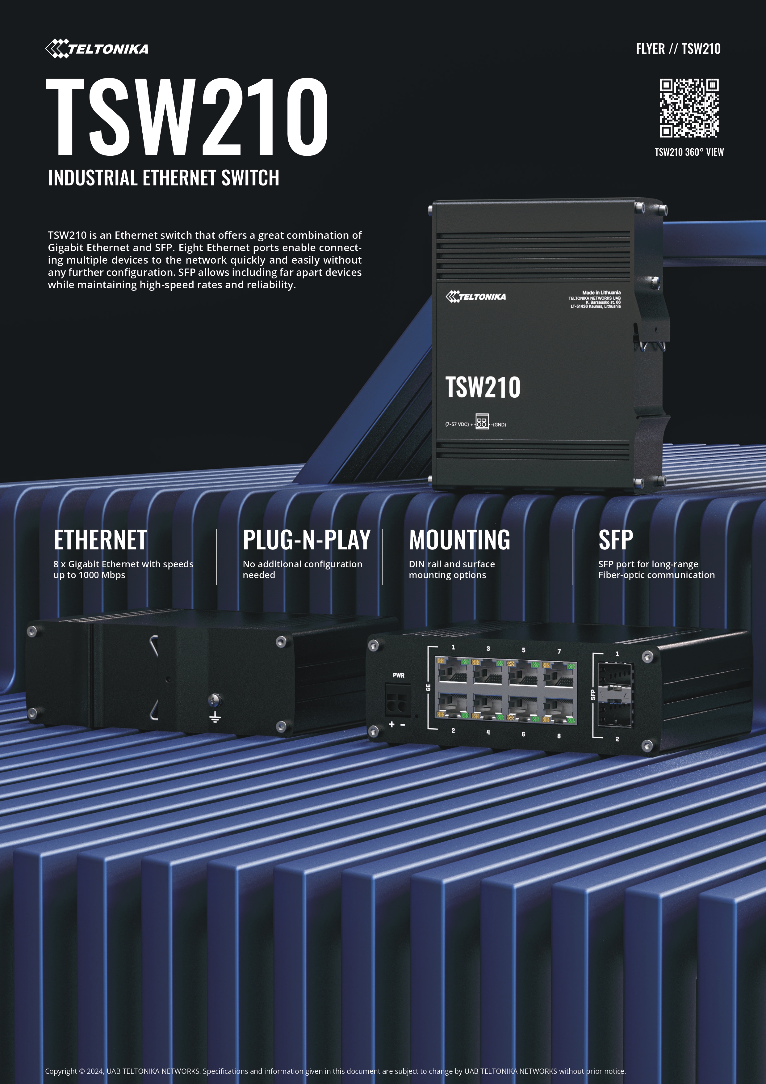TELTONIKA INDUSTRIAL IOT GATEWAY - RELIABLE CONNECTIVITY