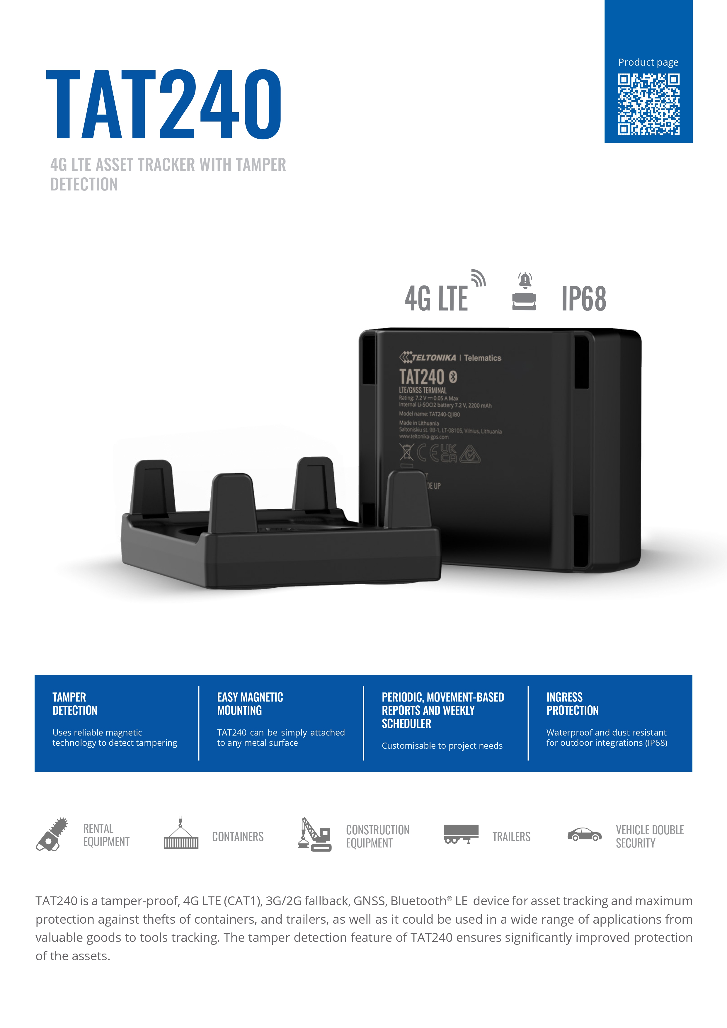 TELTONIKA RUT240 4G LTE INDUSTRIAL ROUTER FOR RELIABLE CONNECTION
