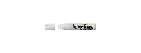 TEXTA WHITE LIQUID CHALK MARKER FOR GLASS & WHITEBOARDS