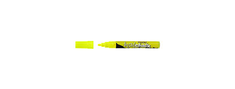TEXTA YELLOW LIQUID CHALK MARKER FOR BLACKBOARDS - EASY WIPE