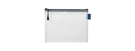 UNSPECIFIED MANUFACTURER DURABLE EPPE MESH DOCUMENT HOLDER WITH REINFORCED ZIP - A4 SIZE