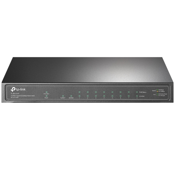 TP-LINK 10-PORT GIGABIT EASY SMART SWITCH | TL-SG1210P