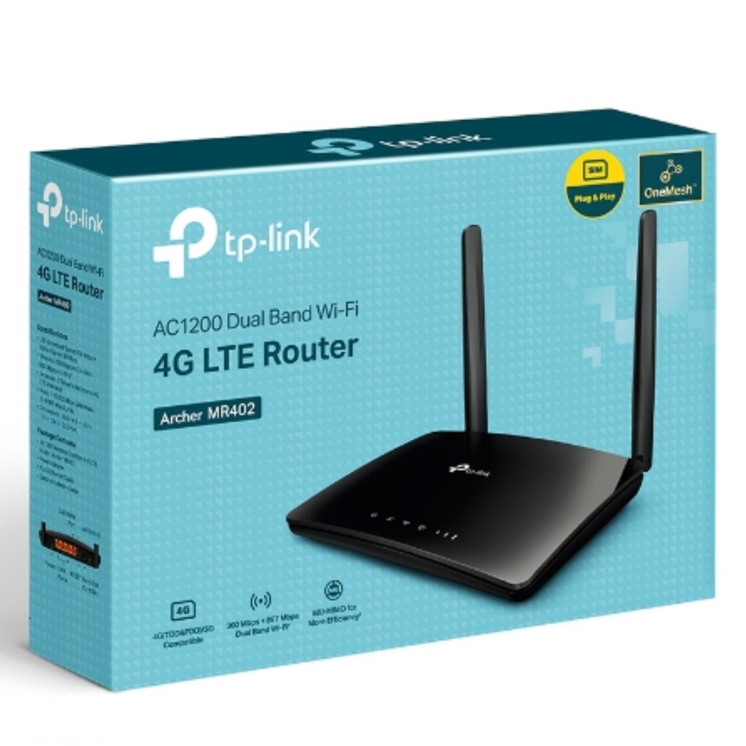 TP-LINK ARCHER MR402 4G LTE MOBILE WI-FI ROUTER