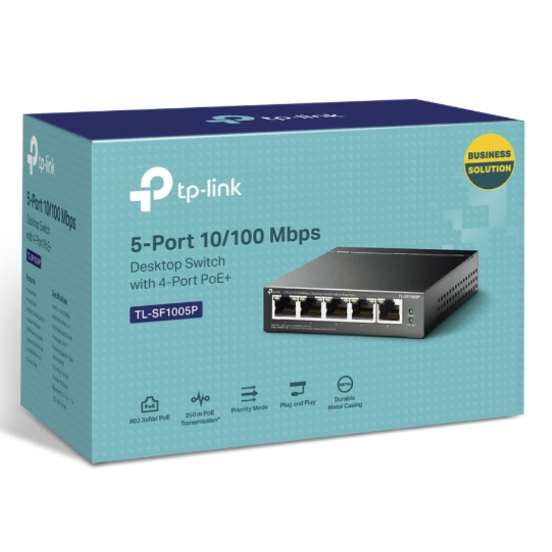 TP-LINK 5-PORT GIGABIT EASY SMART SWITCH TL-SF1005P