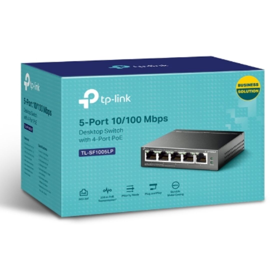 TP-LINK 5-PORT DESKTOP GIGABIT SWITCH FOR FAST NETWORKING