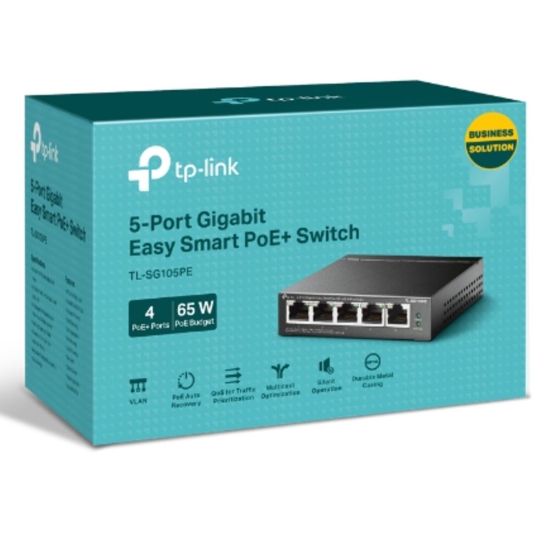 TP-LINK 5-PORT GIGABIT POE SWITCH FOR GERALDTON HOMES