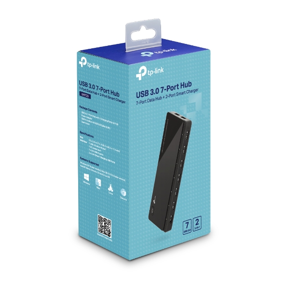 TP-LINK UH720 7-PORT USB 3.0 HUB FOR FAST CONNECTIVITY