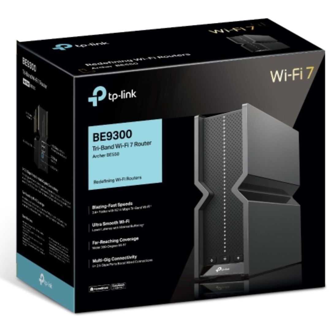 TP-LINK ARCHER BE550 WI-FI 7 ROUTER FOR BLAZING FAST HOME INTERNET