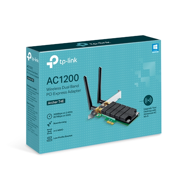 TP-LINK ARCHER T4E AC1200 DUAL-BAND WI-FI PCIE ADAPTER