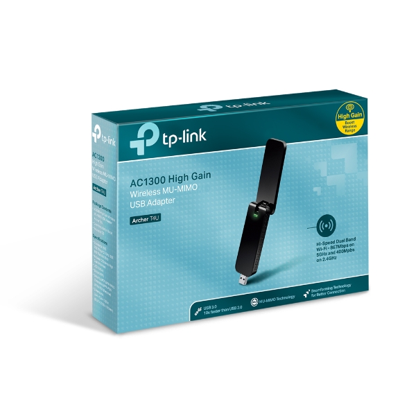TP-LINK ARCHER T4U AC1200 DUAL BAND USB WI-FI ADAPTER