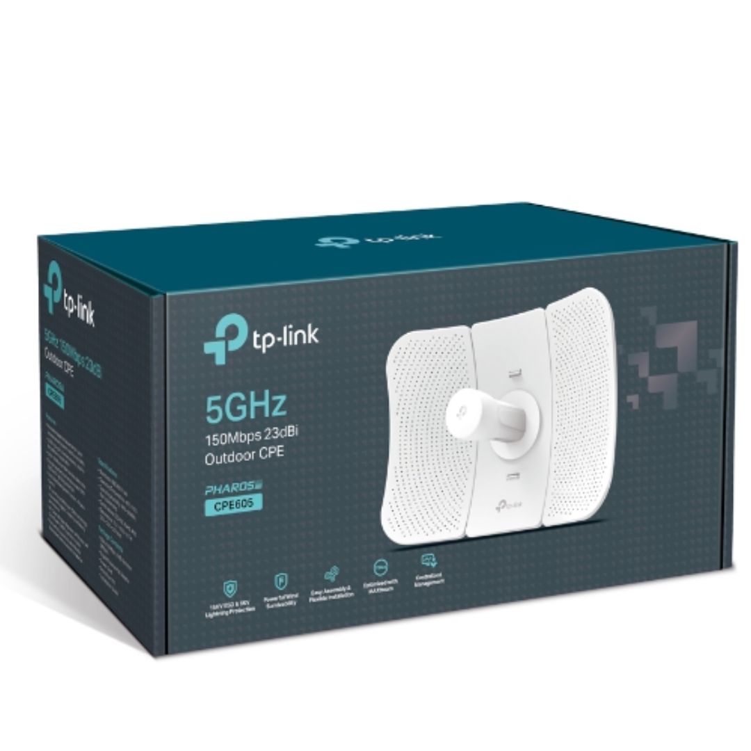 TP-LINK CPE605 5GHZ 150MBPS OUTDOOR CPE FOR GERALDTON
