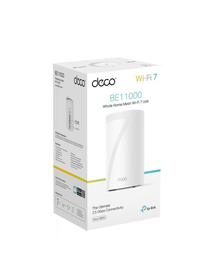 TP-LINK DECO BE65 WHOLE HOME MESH WI-FI 7 SYSTEM (1-PACK)