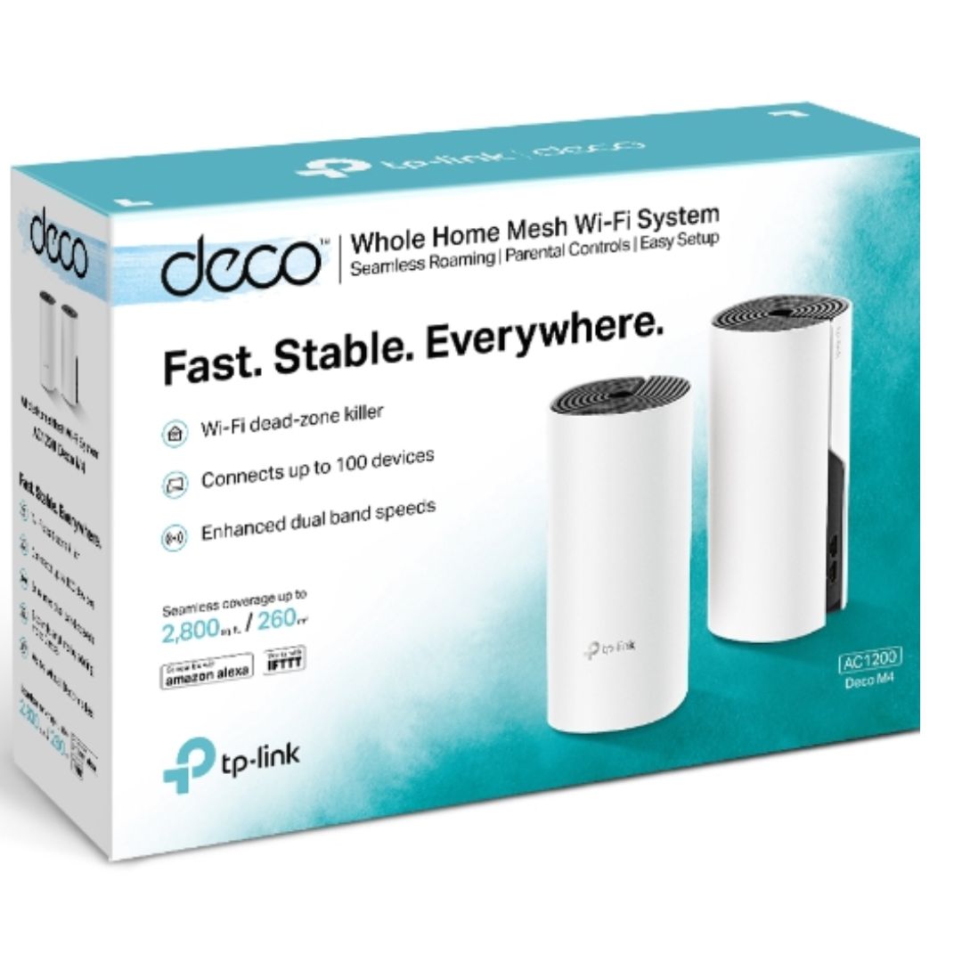TP-LINK DECO M4 WHOLE HOME MESH WI-FI 2-PACK