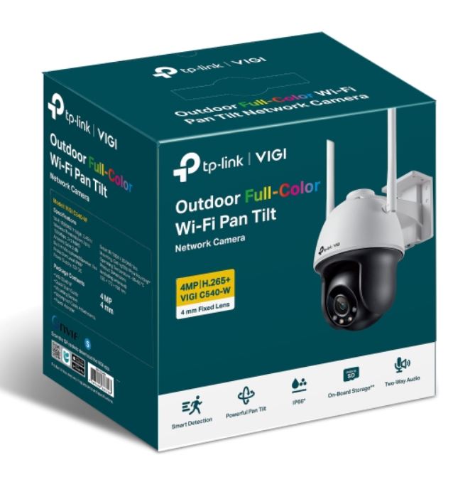 TP-LINK VIGI C540-W 4MP OUTDOOR WI-FI SECURITY CAMERA