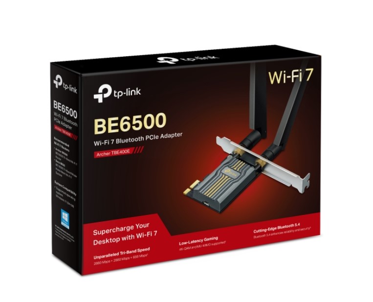 TP-LINK ARCHER TBE400E PCIE WI-FI 6 ADAPTER FOR GERALDTON