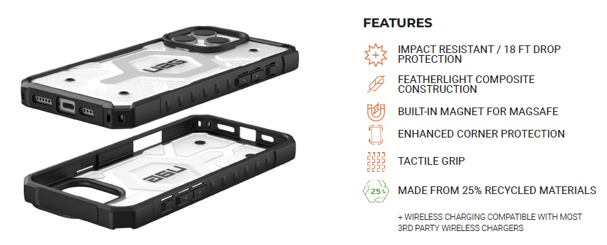 UAG PLASMA CASE FOR SAMSUNG GALAXY S24 ULTRA - CLEAR