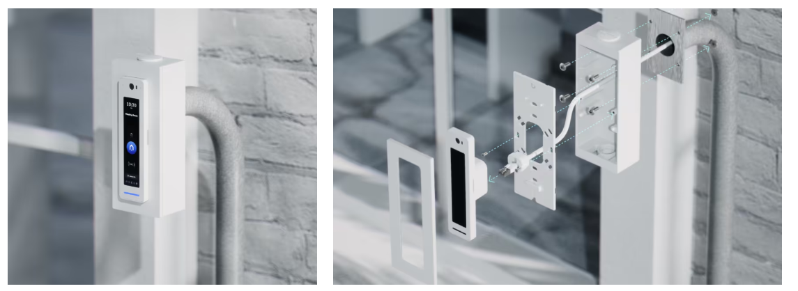 UBIQUITI UNIFI ACCESS POINT READER PRO JB-W WALL MOUNT