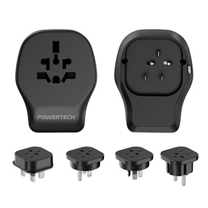 GENERIC/UNSPECIFIED MANUFACTURER UNIVERSAL TRAVEL ADAPTER FOR GLOBAL POWER CONVERSION